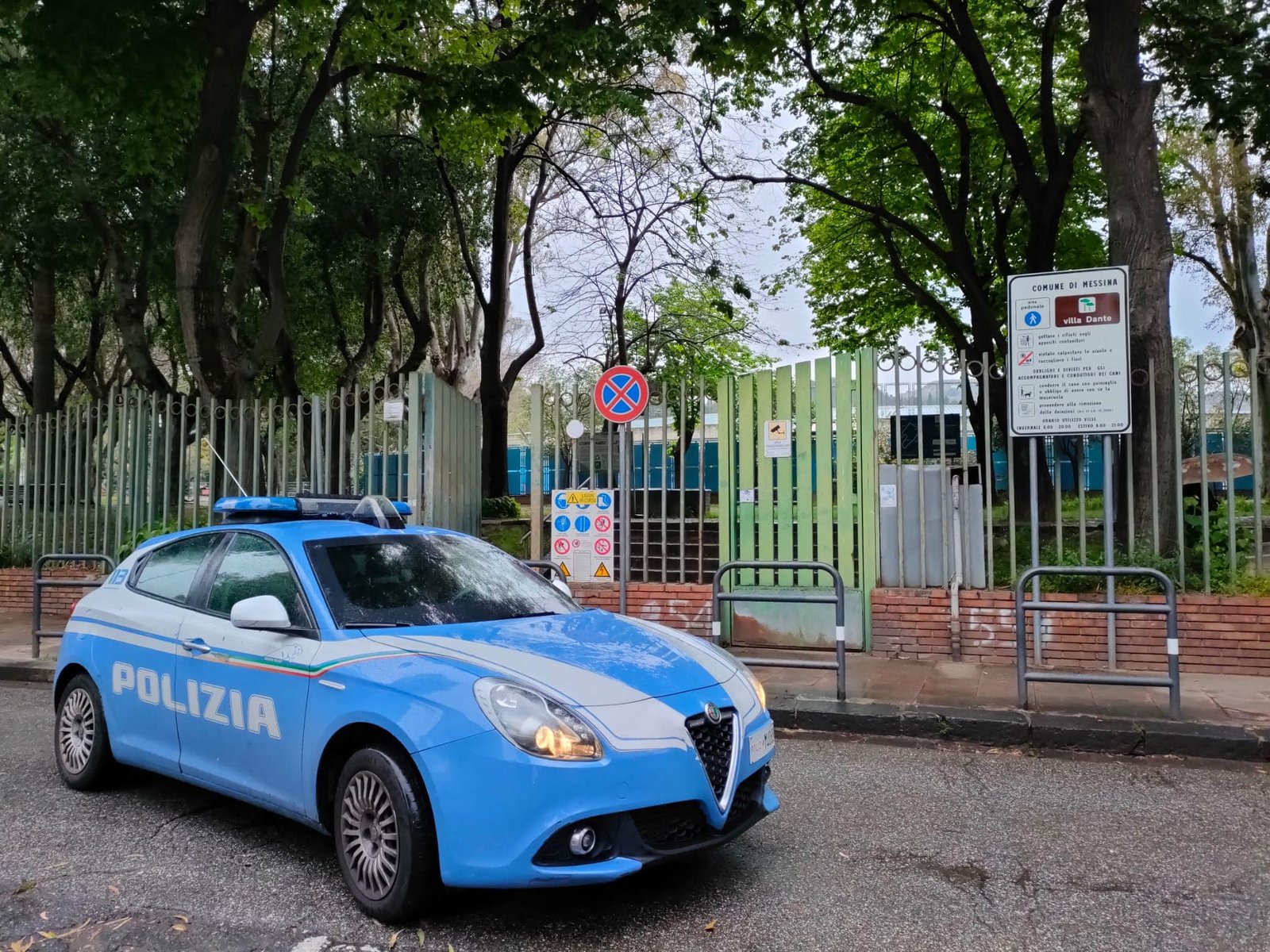 MESSINA - Polizia, Operazione Alto Impatto investigativo contrasto alla devianza giovanile 1 polizia villa dante