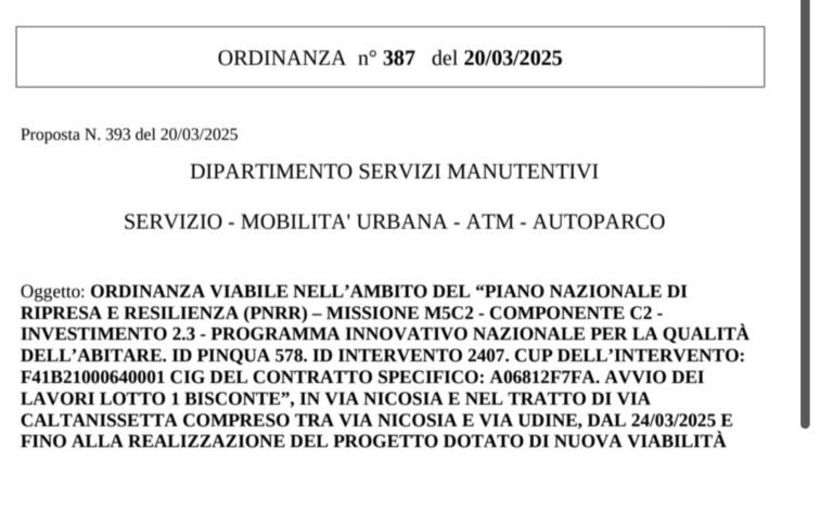 Bisconte: niente avvio ai lavori PINQUA ma subito divieto di transito e NON PASSA IL BUS ATM! Residenti rimasti a piedi