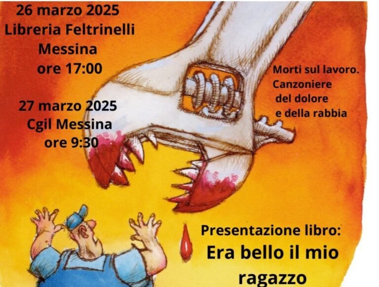 Sicurezza sul lavoro, giovedì 27 marzo iniziativa nella sede della CgilMessina