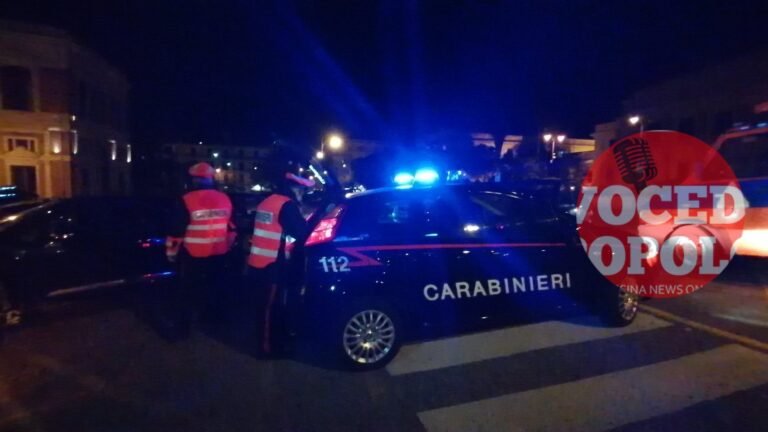 PANAREA - UBRIACO PRETENDEVA DI ENTRARE IN UN LOCALE AFFOLLATO DI AVVENTORI. 42ENNE DENUNCIATO DAI CARABINIERI.