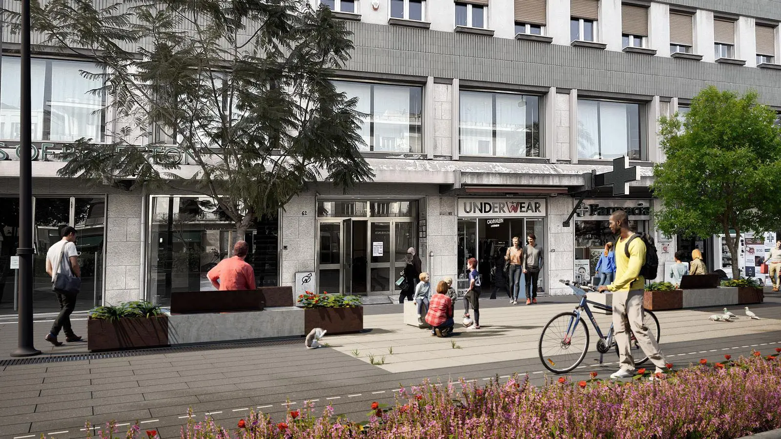 rendering viale san martino