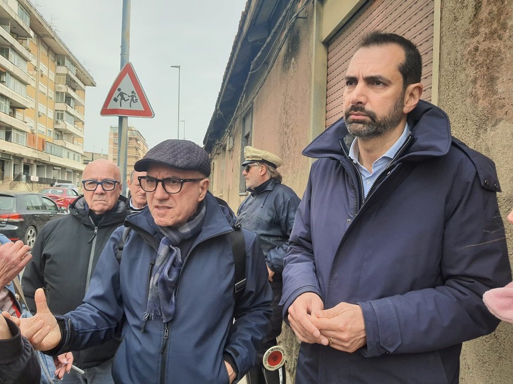 rione taormina sopralluogo