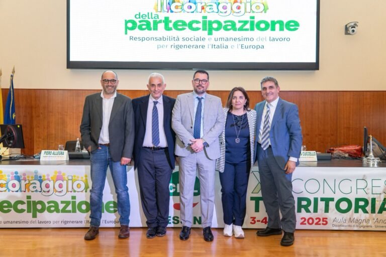 Antonino Alibrandi confermato alla guida della Cisl Messina. La rielezione al termine del XX congresso territoriale.