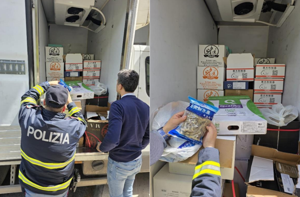 MESSINA, LA POLIZIA STRADALE FERMA UN FURGONE CON 624 KG DI CARNE E PESCE IN CATTIVO STATO DI CONSERVAZIONE 1 image 6