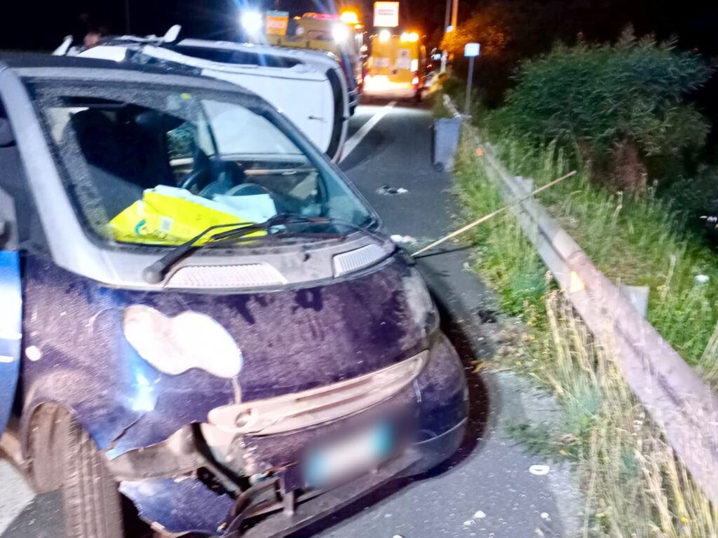 Incidente in A18 a Tremestieri. Feriti in ospedale 3 1000175657