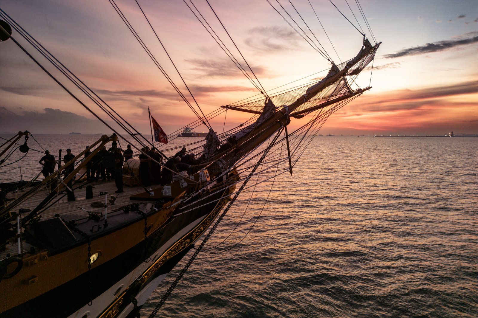 Nave Vespucci Arrivo Singapore