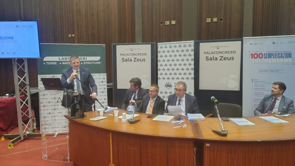 Imprese Cna Sicilia la burocrazia 