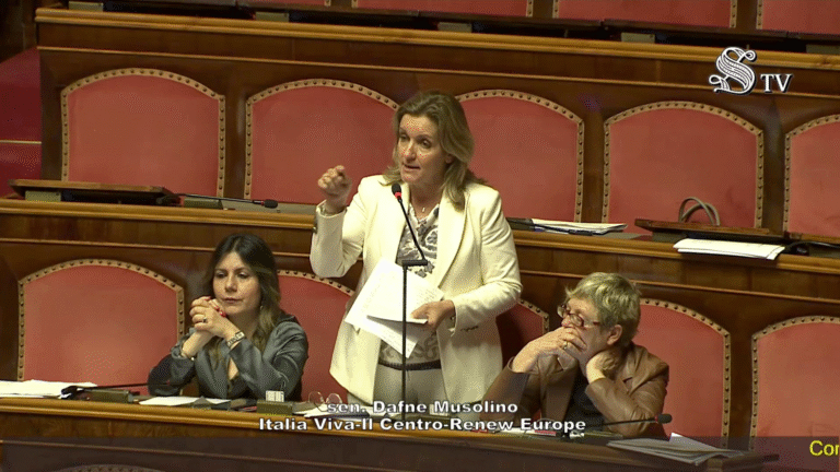 Dafne Musolino Iv Senato PNRR