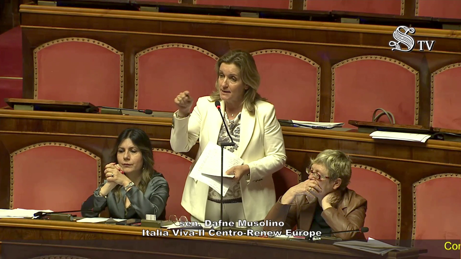 Dafne Musolino Iv Senato PNRR