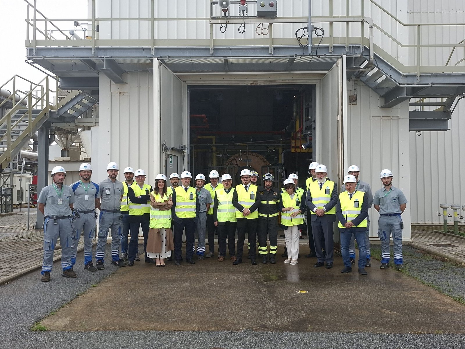 Snam_Open day Messina_Visita Istituzioni