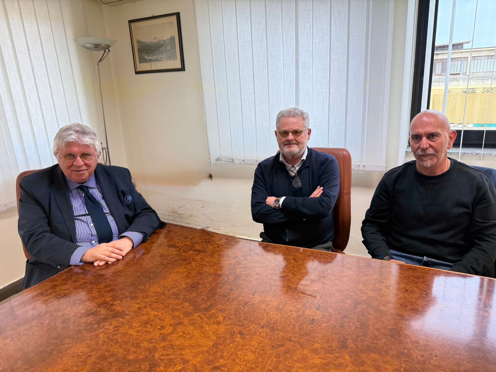 direttore generale Giuseppe Cuccì, il direttore amministrativo Giancarlo Niutta e il direttore sanitario Giuseppe Ranieri Trimarchi