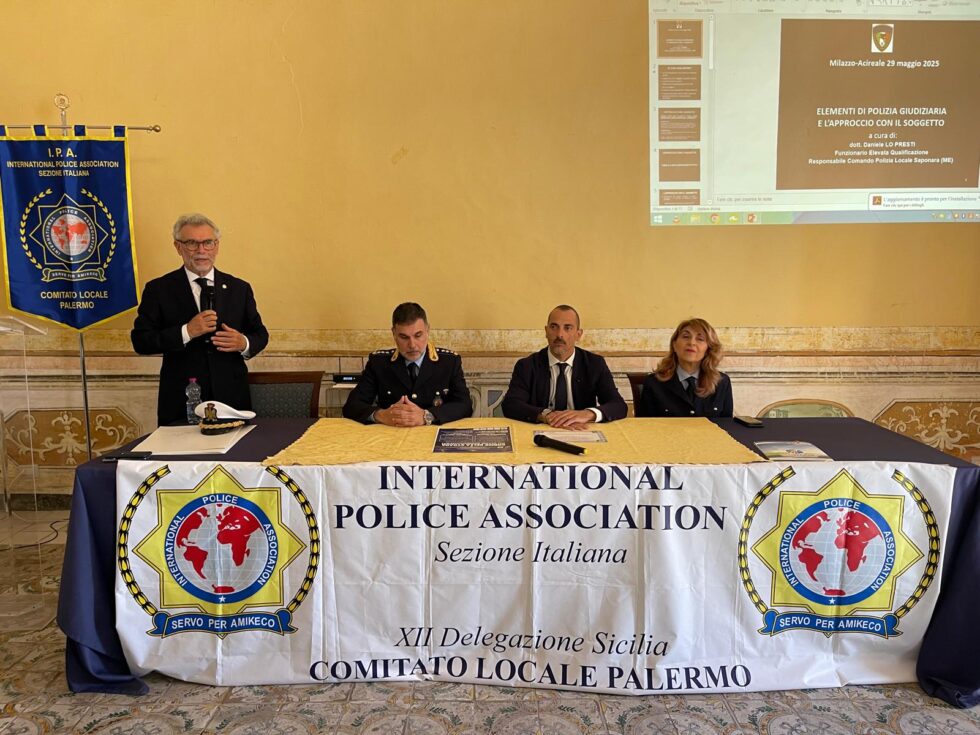 Milazzo - Partecipato a Palazzo D'Amico il corso di formazione per gli operatori di Polizia locale 1 corso di formazione per gli operatori di Polizia locale