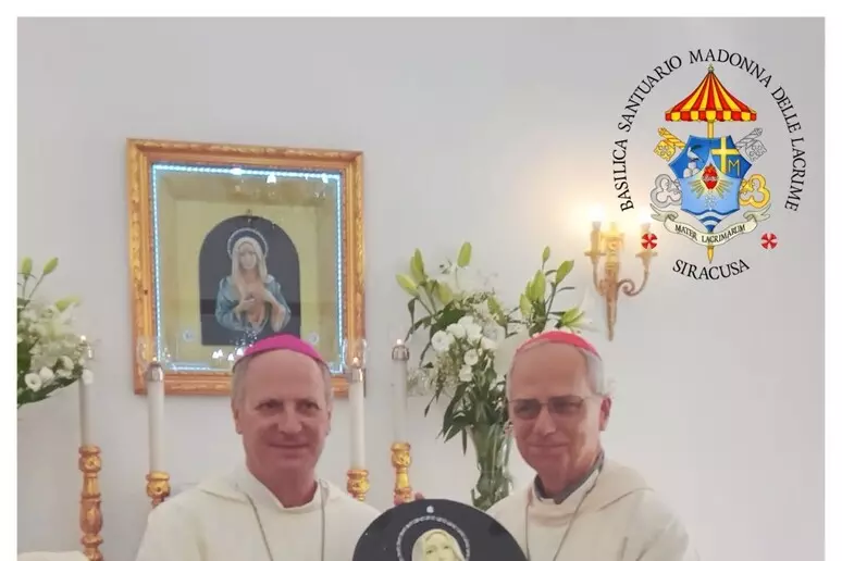 Papa Leone XIV a Siracusa un anno fa per Madonna delle lacrime 3 papa leone a siracusa