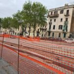 viale giostra alberi