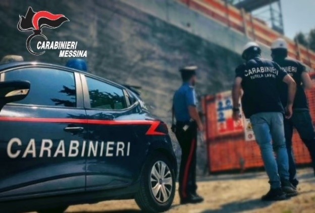 CARABINIERI - Cantiere controllato. Denunciato il titolare di una ditta e contestate sanzioni e ammende per oltre 10.000 euro. 1 CC Nucleo Ispettorato Lavoro (Esiva)