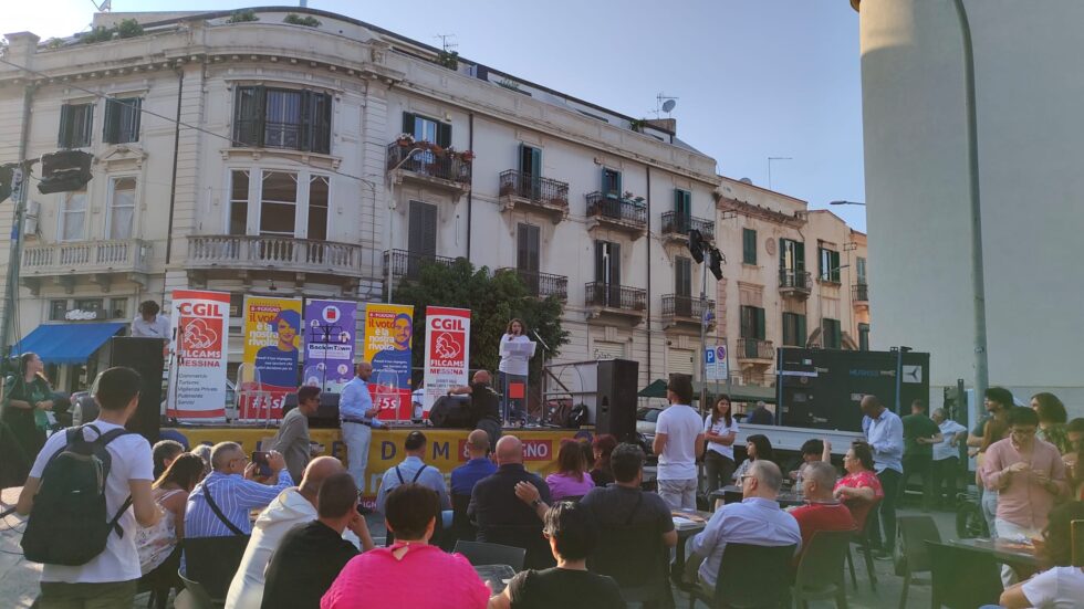 Referendum - Filcams e Sunia concludono la campagna referendaria 1 IMG 20250606 WA0036
