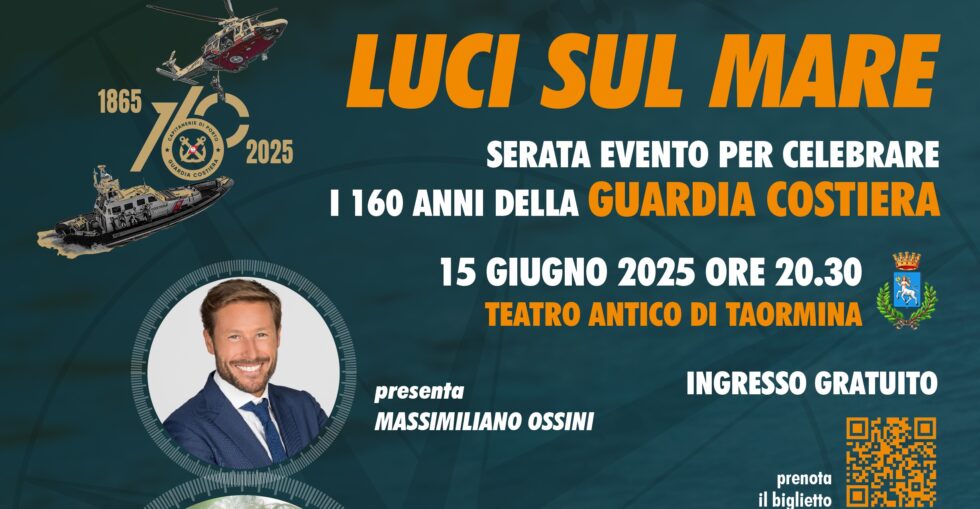 Taormina celebra la Guardia Costiera tra Musica, Cinema e Solidarietà 1 Guardia costiera evento