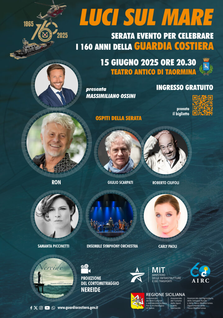Taormina celebra la Guardia Costiera tra Musica, Cinema e Solidarietà 3 EVENTO Guardia costiera