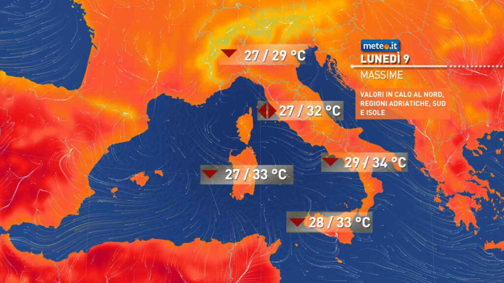 Meteo, Messina Respira: tregua dal gran caldo, Arrivano venti più freschi 3 meteo 9 giugno