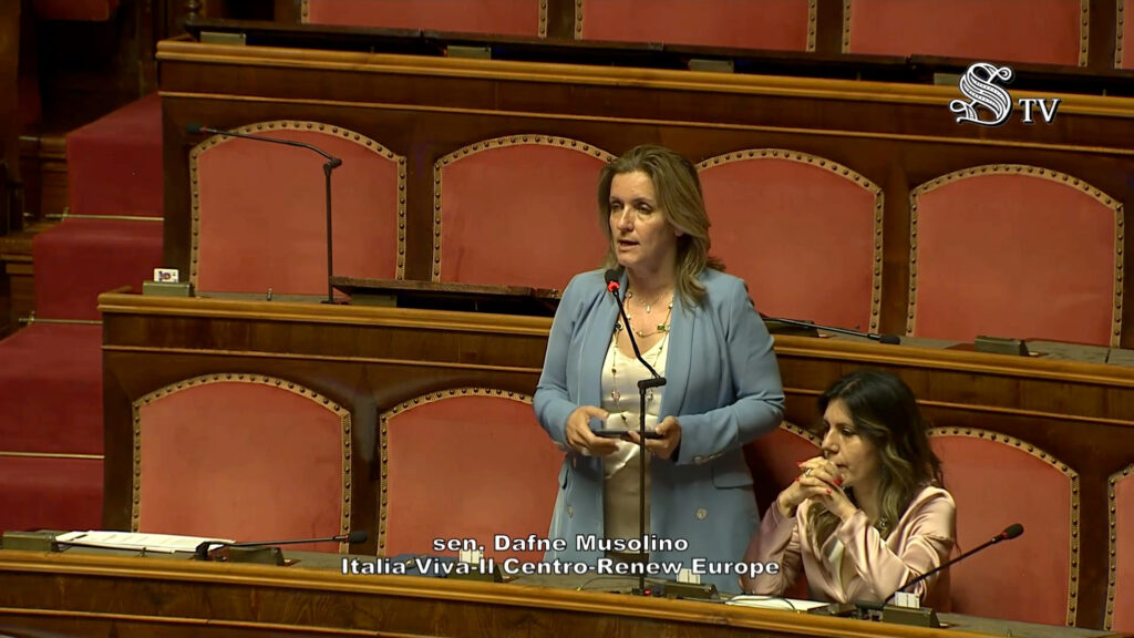 Iv, Musolino nuova vice presidente del gruppo al Senato Segretaria la senatrice Furlan 3 musolino intervento ultimo