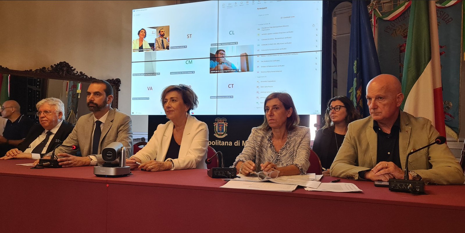 Rete sanitaria provinciale, a Palazzo dei Leoni confronto serrato tra l’assessore regionale Faraoni e i sindaci messinesi 6 Rete sanitaria provinciale 1