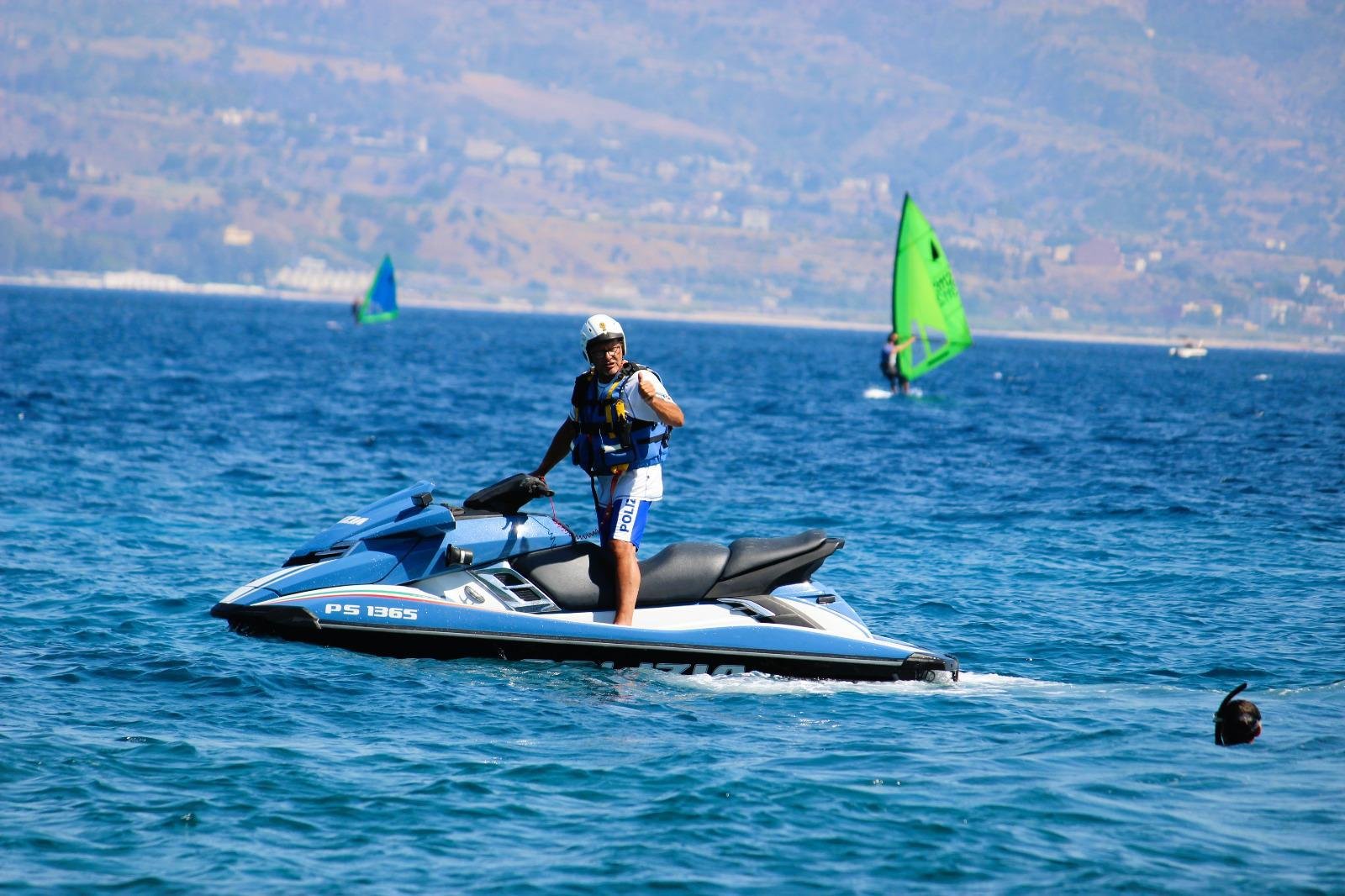 acquascooter polizia