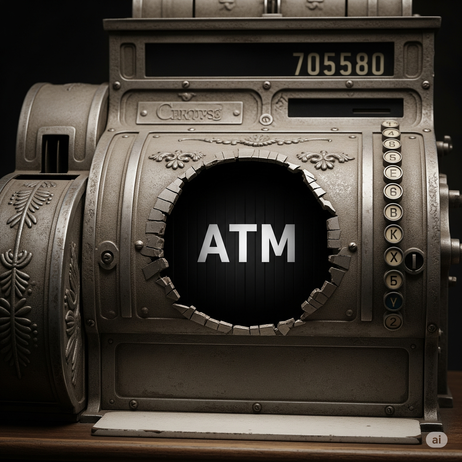 ammanco di cassa in atm