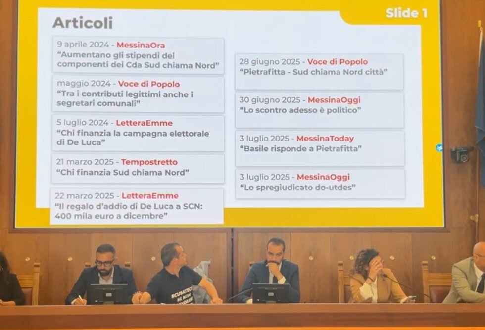 Accuse di De Luca ai giornalisti a Messina, Ordine e Assostampa chiedono rispetto 1 de luca giornali