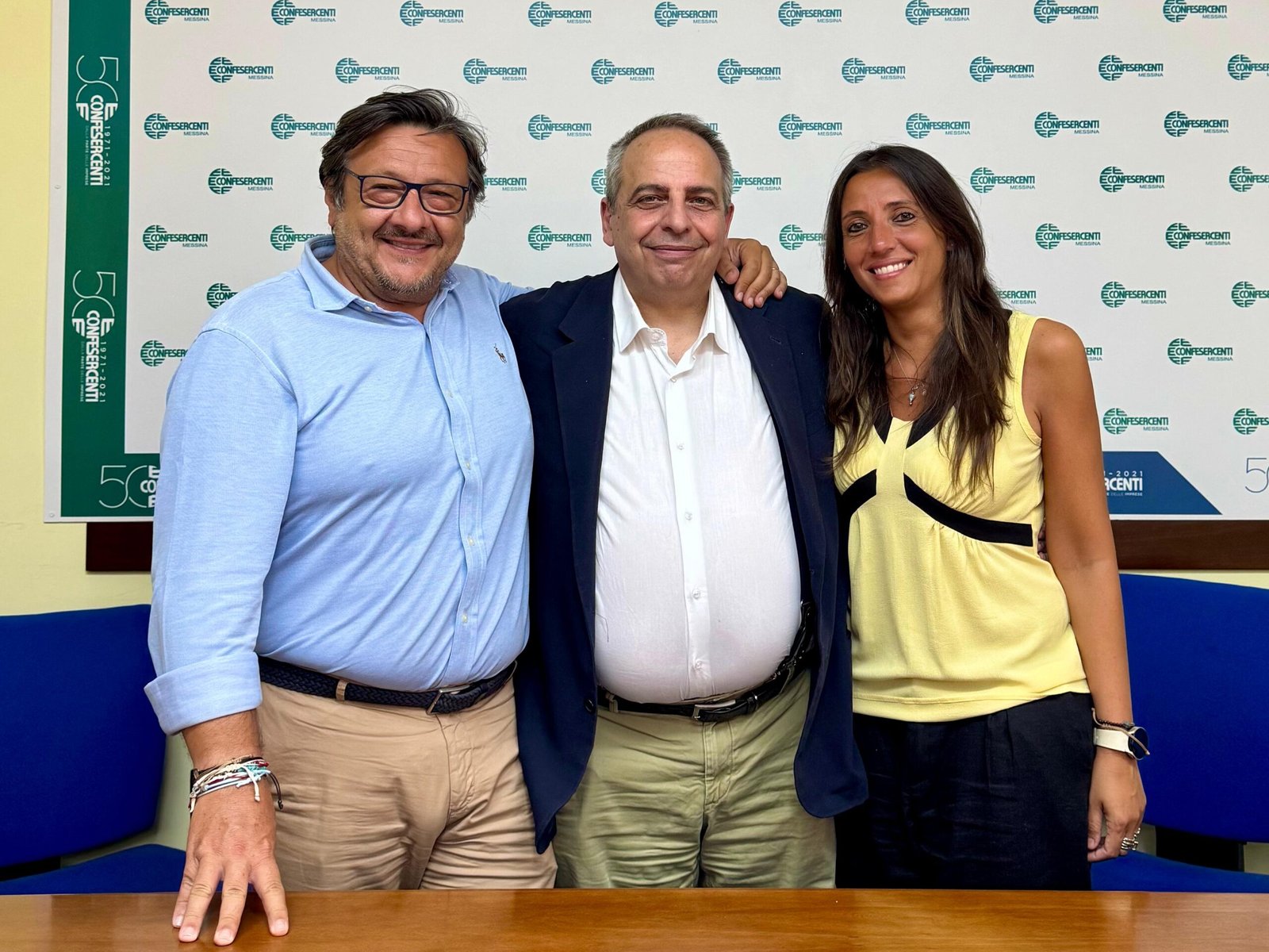 FIEPET CONFESERCENTI MESSINA: BENEDETTO BONAFFINI RICONFERMATO PRESIDENTE PROVINCIALE 16 palella bonaffini scaled