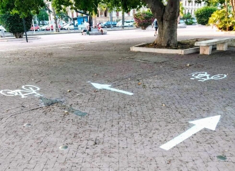 Pista Ciclabile, lo sfregio alla Passeggiata a mare: Messina ostaggio di un progetto senza senso? 1 pista passeggiata