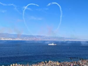 Frecce tricolori a Messina