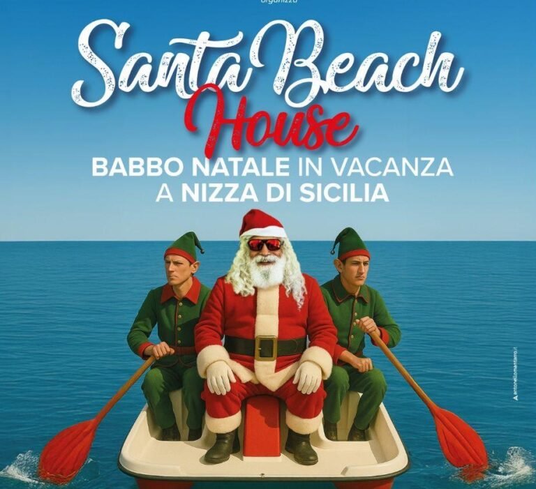 AUTISMO, BABBO NATALE IN VACANZA A NIZZA DI SICILIA