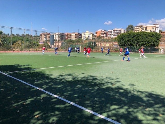 Hockey azione di gioco