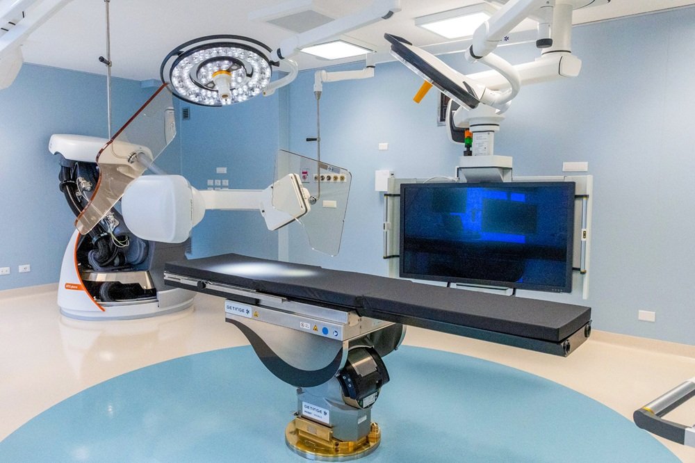 Un dettaglio della Sala Ibrida di Maria Eleonora Hospital