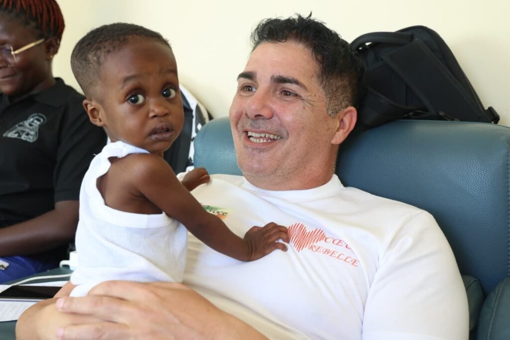 Cuori Ribelli, in Africa fino ad oggi 65 bambini operati grazie al progetto di "Una Voce per Padre Pio" e del Centro di Cardiochirurgia Pediatrica di Taormina in collaborazione con ASP Messina. 3 sasha agati voce per padre pio