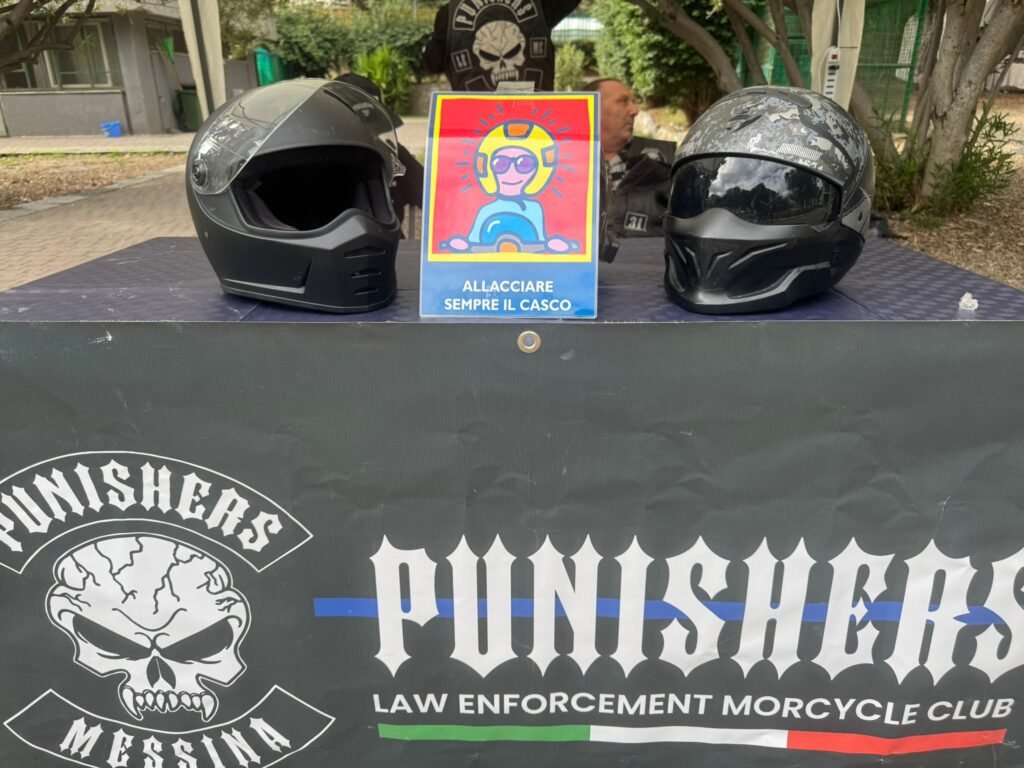 I Punishers LE MC Messina all’Oktoberfest di Villa Dante: sicurezza stradale e passione Harley 2 Punishers