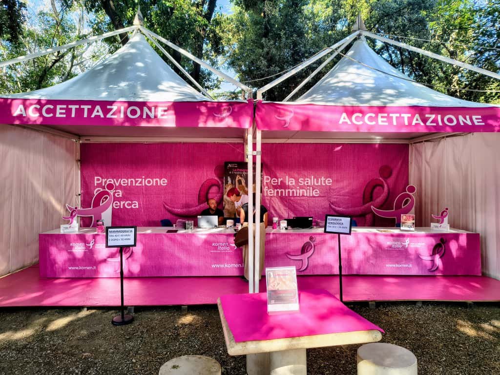 Caronte & Tourist porta il Villaggio della Salute Komen a Messina: da oggi a Villa Dante tre giorni di visite, informazione e sensibilizzazione dedicati alla salute delle donne 3 Villaggio della Salute Komen a Messina