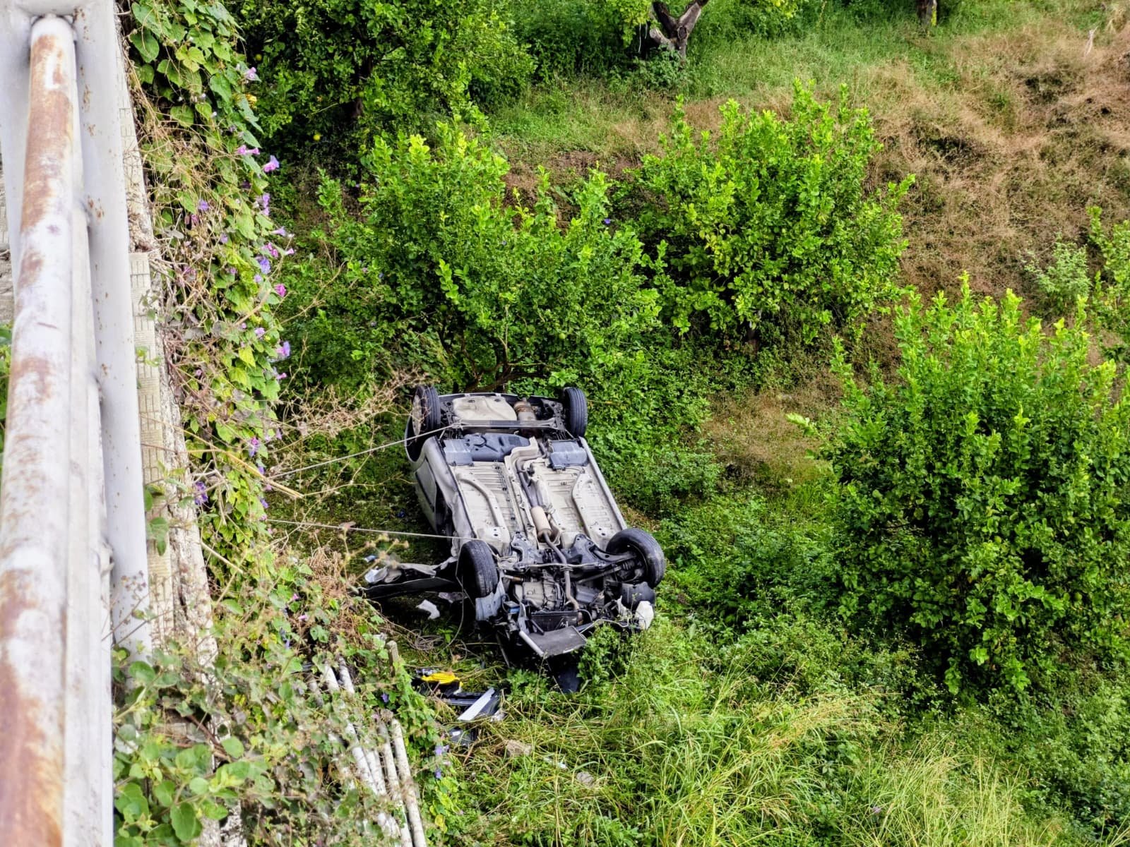 Tragedia all'alba a Pace del Mela: perde il controllo dell'auto e precipita in una scarpata. Muore Mariarosa Cavò 7 WhatsApp Image 2025 10 28 at 10.39.43