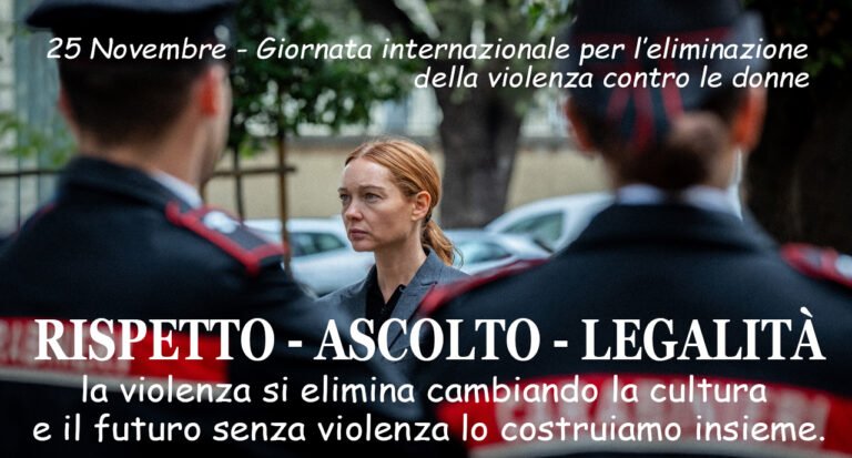 L’ARMA DEI CARABINIERI CONTRO LA VIOLENZA SULLE DONNE