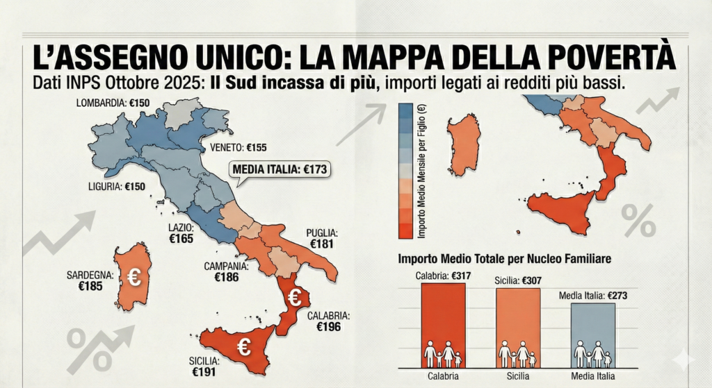 Mappa assegno unico