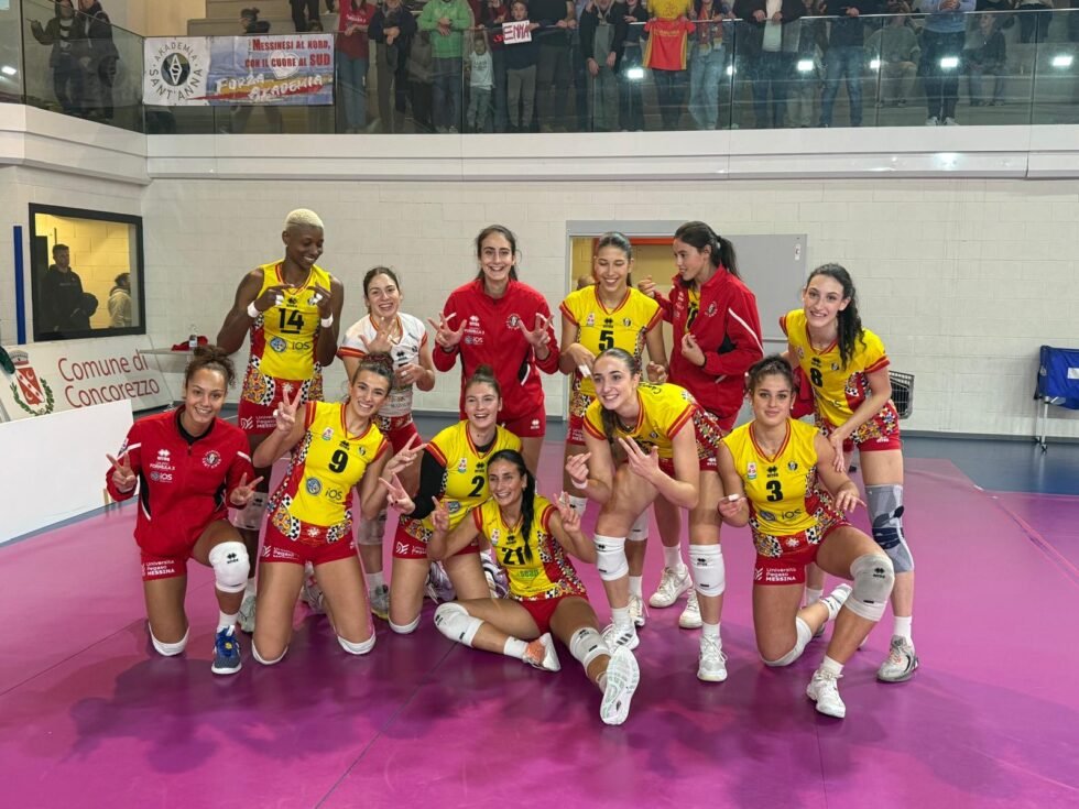 Il Gruppo Formula 3 Messina vince al tie-break: SuperGirls corsare a Concorezzo e sempre più vicine alla Pool Promozione 1 formula 3