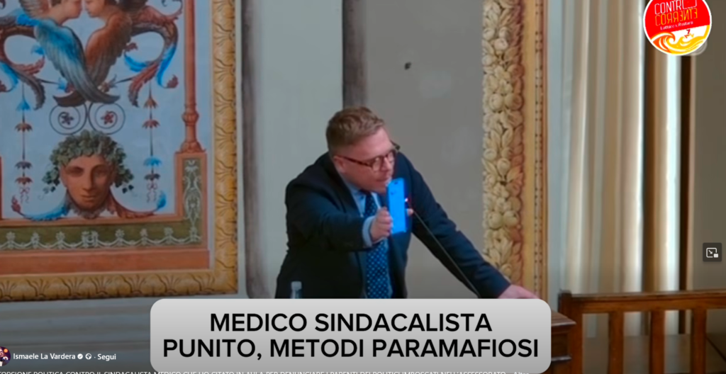 Caso "Imboscati", La Vardera denuncia: «Ritorsione politica contro il medico sindacalista». E lascia l'aula 3 image 22