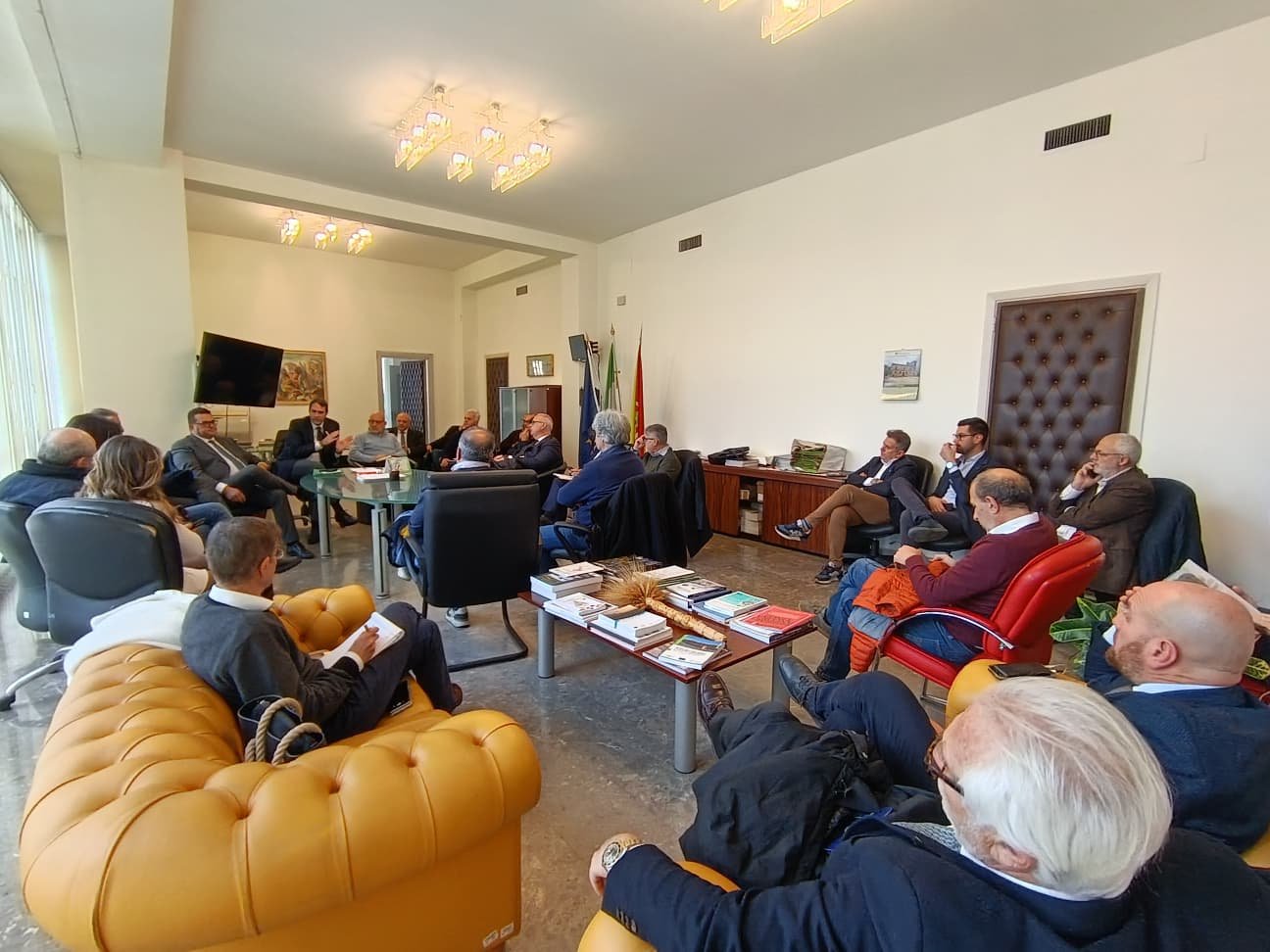 Harry incontro Sammatino con sindacati e associazioni categoria 28 01 026 1