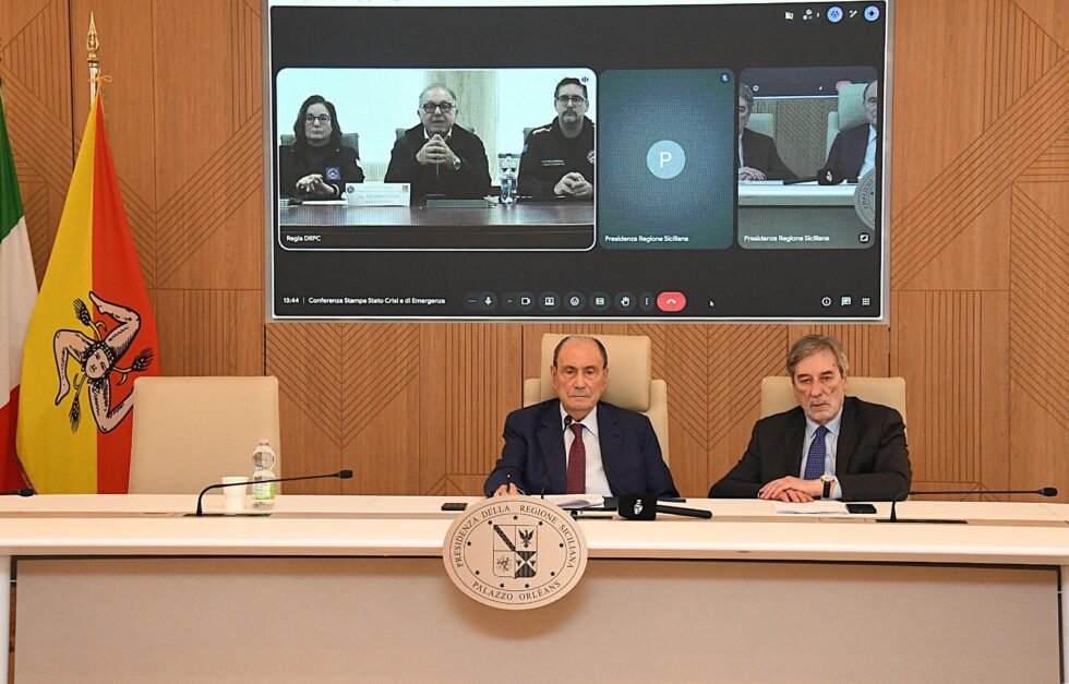 Maltempo Punto stampa Schifani