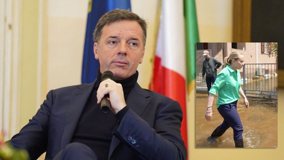 Maltempo, l’attacco di Renzi a Meloni: «Sicilia abbandonata, niente stivali perché la Regione è amica» 1 renzi meloni