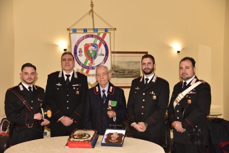 Oltre un secolo di fedeltà alla Benemerita. I Carabinieri festeggiano i 100 anni del Maresciallo Maggiore Salvatore MESSINA