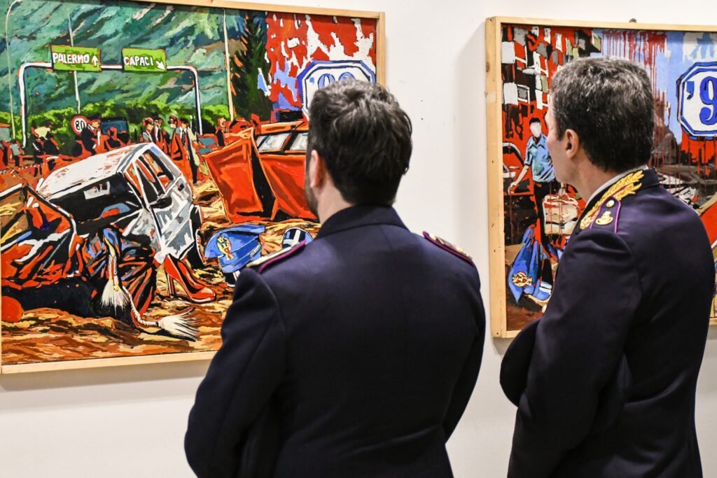 MESSINA, PALACULTURA. È STATA INAUGURATA OGGI LA MOSTRA DELLA POLIZIA DI STATO DEDICATA ALLE VITTIME DI MAFIA. 11 1000348922