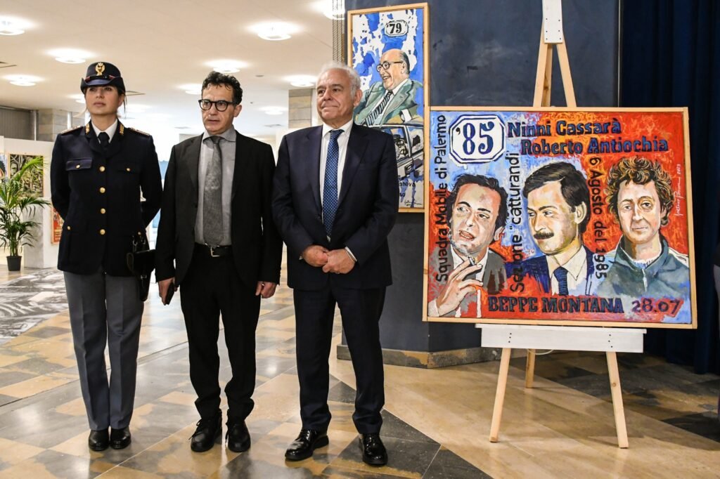 MESSINA, PALACULTURA. È STATA INAUGURATA OGGI LA MOSTRA DELLA POLIZIA DI STATO DEDICATA ALLE VITTIME DI MAFIA. 18 1000348924