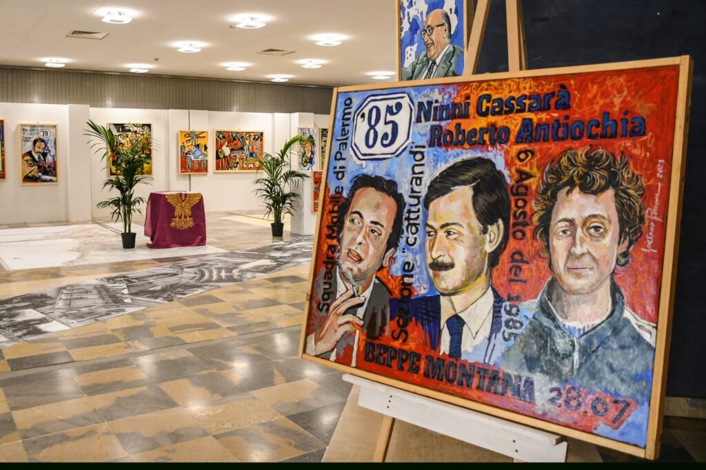 MESSINA, PALACULTURA. È STATA INAUGURATA OGGI LA MOSTRA DELLA POLIZIA DI STATO DEDICATA ALLE VITTIME DI MAFIA. 12 1000348925