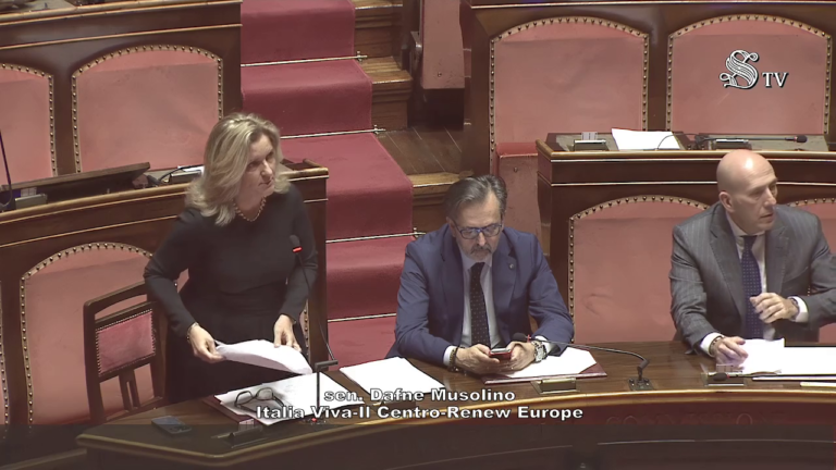 Musolino relatrice